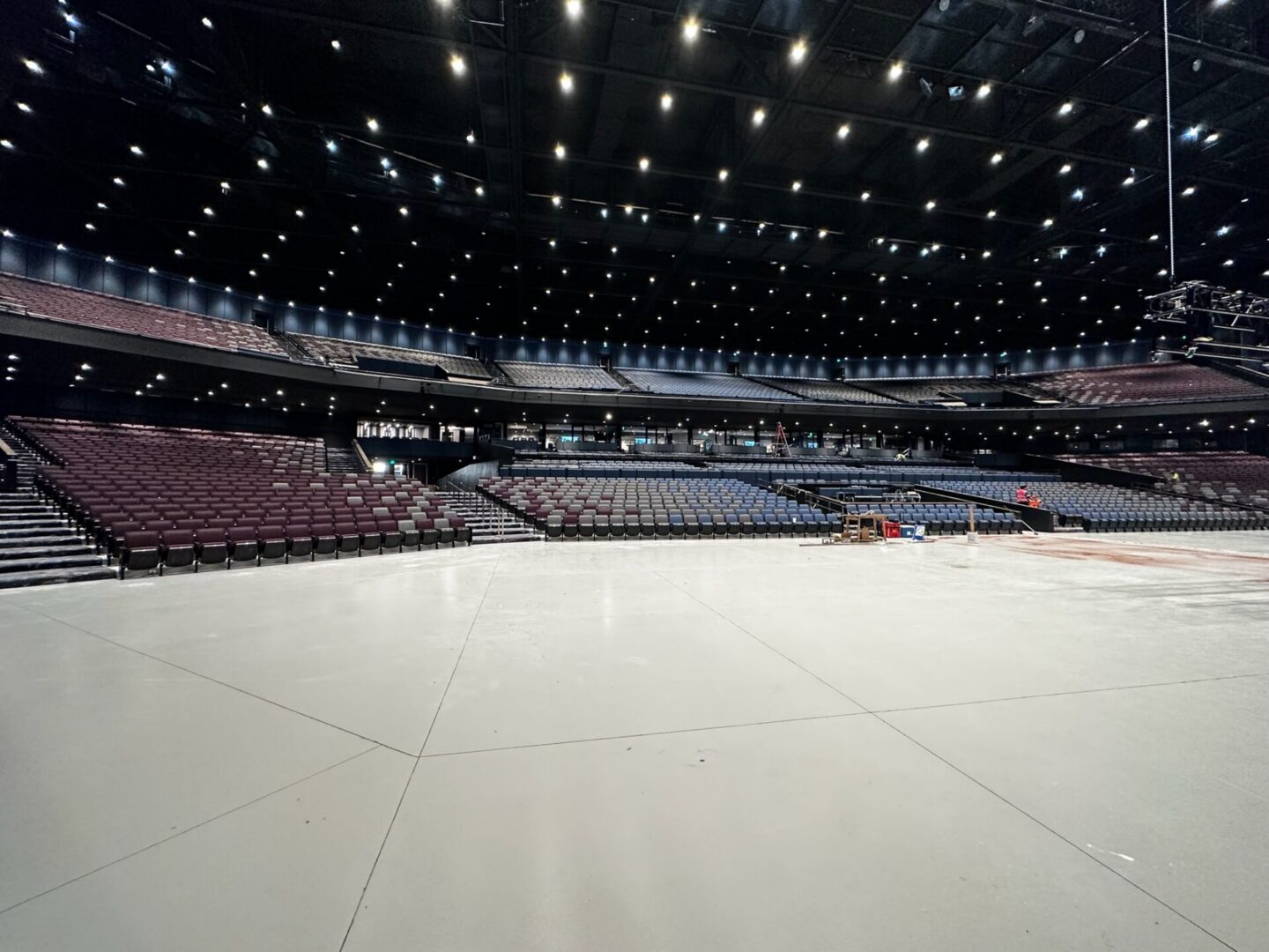 Interior view of a modern arena